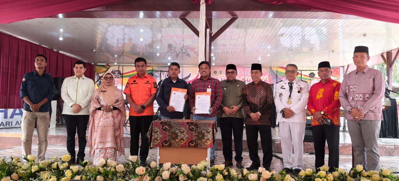 BUMDes Pulau Gadang Resmi Gandeng BSI, Bupati Kampar Tunjuk STIE Bangkinang Lakukan Pendampingan Manajemen